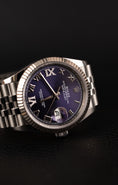 Cargar la imagen en la vista de la galería, Rolex Datejust 36 126234 Box + og. Papiere Aubergine Purple Diamond Dial Serviced
