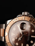 Load image into Gallery viewer, Rolex Yacht-Master 40 116621 Original Papiere Chocolate Dial Rosegold Steel
