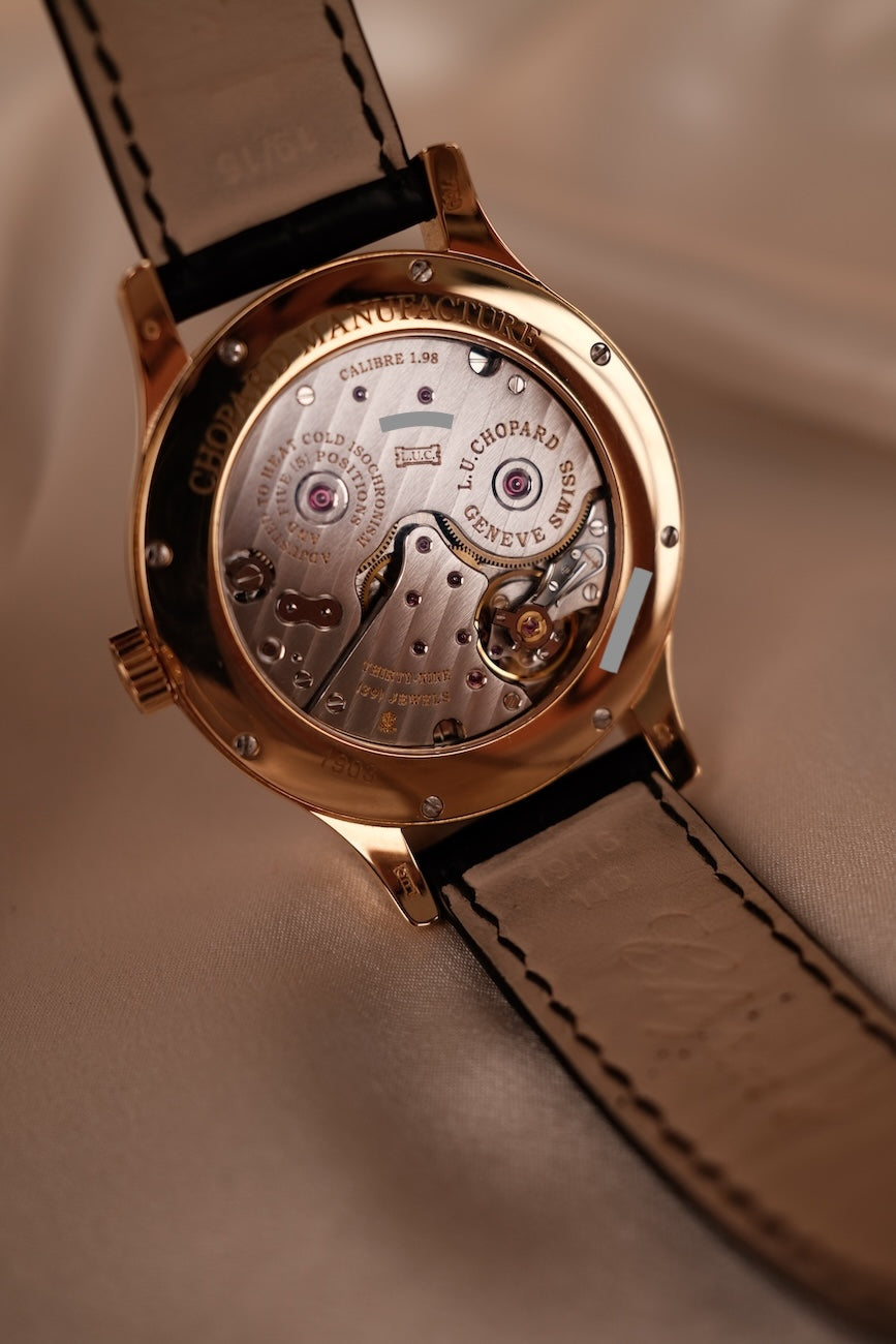 Chopard L.U.C. Rose Gold 8-Day Power Reserve 161903 Box + og. Papiere Chopard Serviced