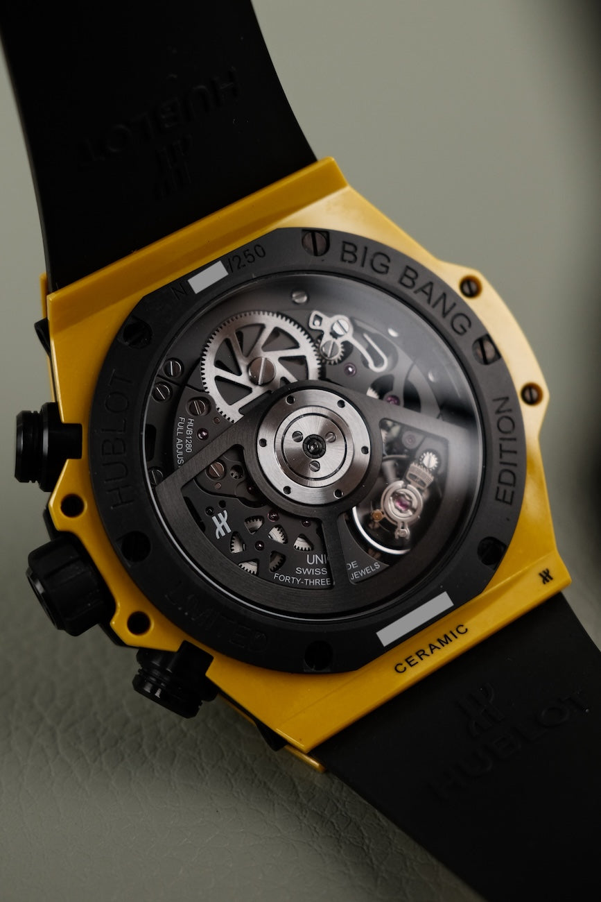 Hublot Big Bang Unico 441.CY.471Y.RX Box + og. Papiere Yellow Magic, Limited Edition 250 Pieces, First Buyer's Invoice