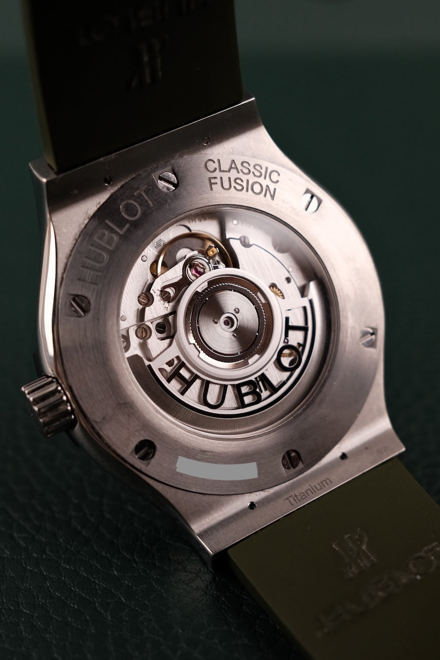 Hublot Hublot Classic Fusion  542NX8970RX Box + og. Papiere Titanium Green 42mm