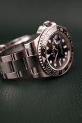 Load image into Gallery viewer, Rolex GMT-Master II 116710LN Box + og. Papiere Rectangular Dial, Rolex Service 2012
