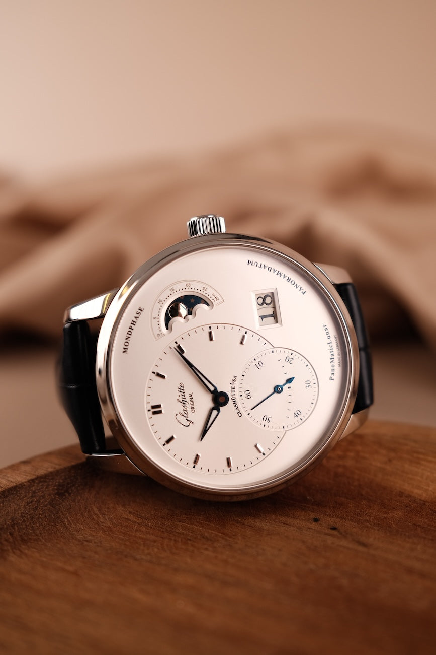 Glashütte PanoMaticLunar 19002423205 Box + og. Papiere LC DE