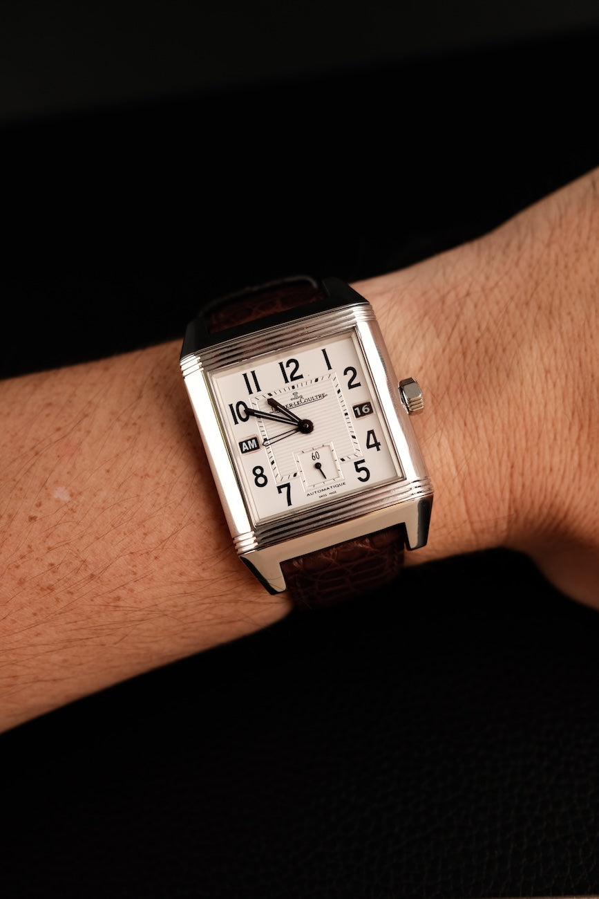 Jaeger-LeCoultre Reverso Squadra GMT 230877 Box + og. Papiere