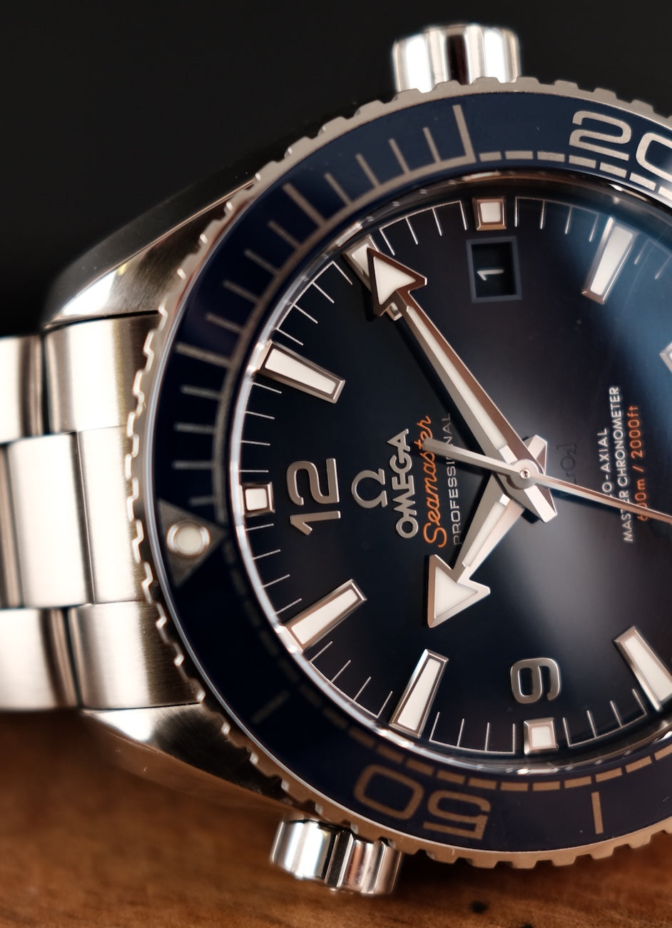 Omega Seamaster Planet Ocean 21530442103001 Box + og. Papiere