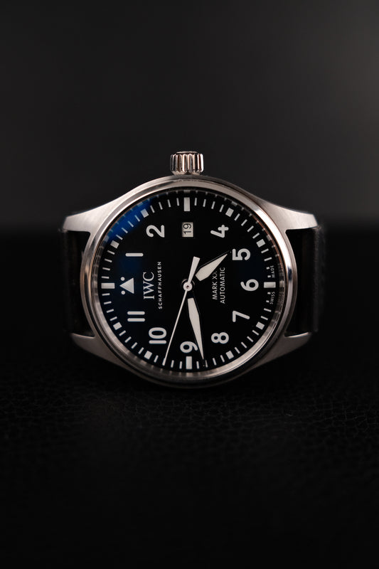 IWC Mark XX IW328201 Schwarz Box + Papiere TOP ZUSTAND