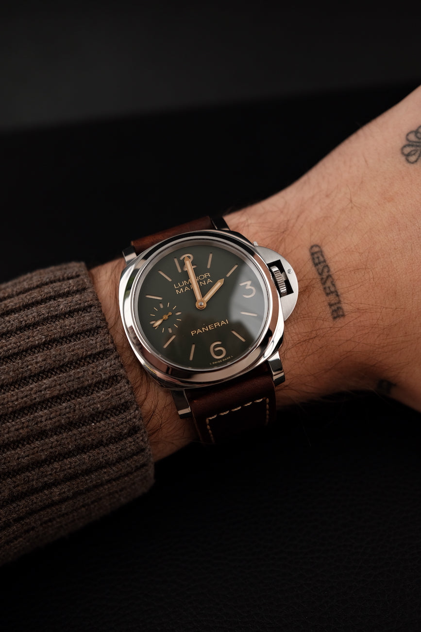 Panerai Luminor Marina "Last one for Paneristi" PAM00911 Box + og. Papiere Limited to 500 Pieces