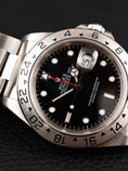 Bild in Galerie-Betrachter laden, Rolex Explorer II 16570 Box + og. Papiere Black Dial, Serviced, A-Series
