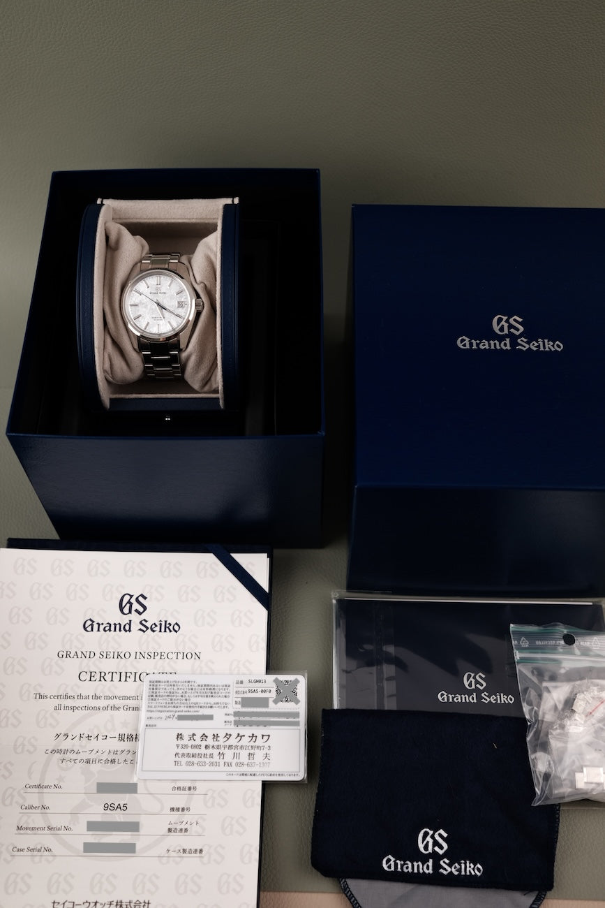 Grand Seiko Heritage Collection SLGH013 Box + og. Papiere Hi-Beat Snowscape