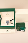 Charger l'image dans la visionneuse de la galerie, Rolex Datejust 41 126334  Box + og. Papiere Blue Stick Dial New Stickered 2024
