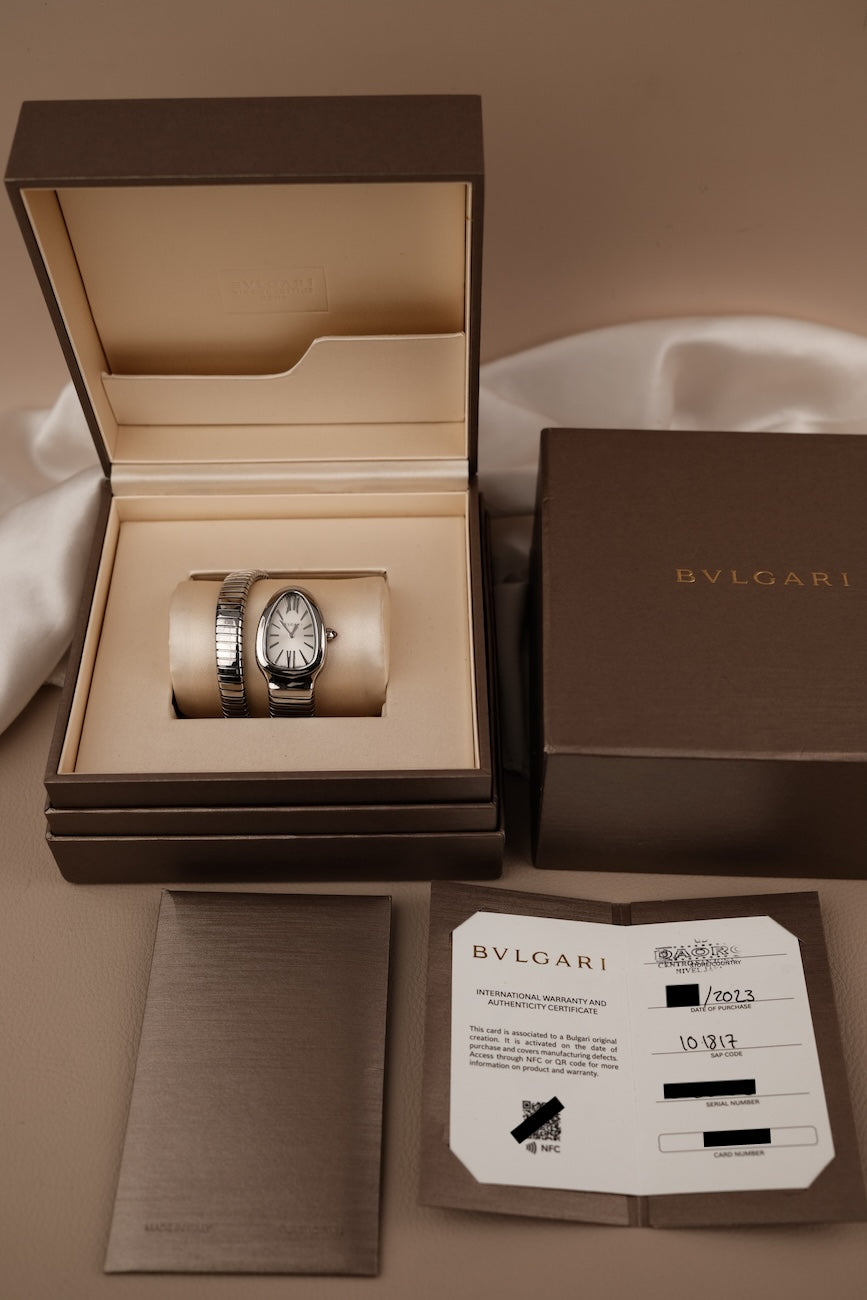 Bulgari Serpenti 101817 Box + og. Papiere Size S