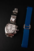 Cargar la imagen en la vista de la galería, Cartier Roadster XL Chronograph 2618 + Blue Leather Strap
