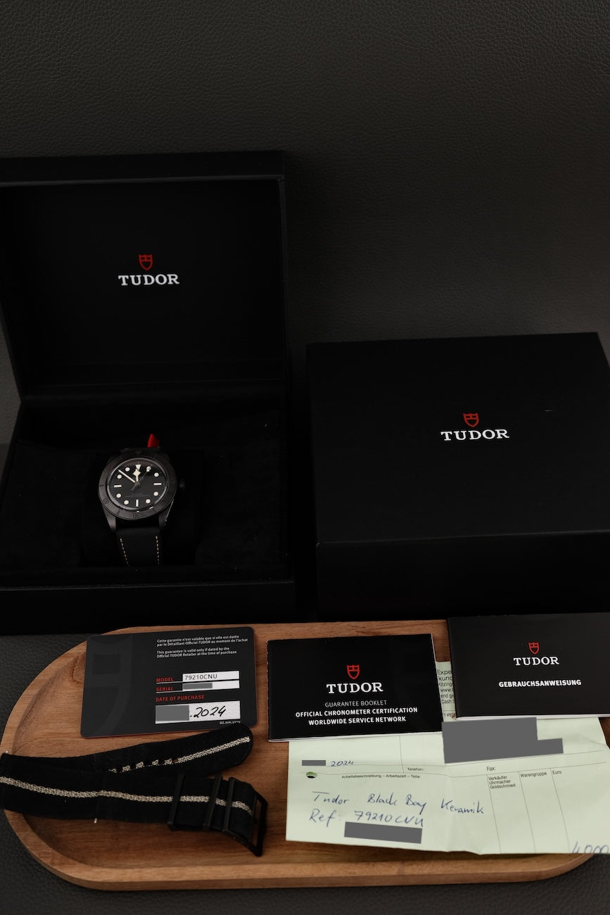 Tudor Black Bay Ceramic 79210CNU Box + og. Papiere