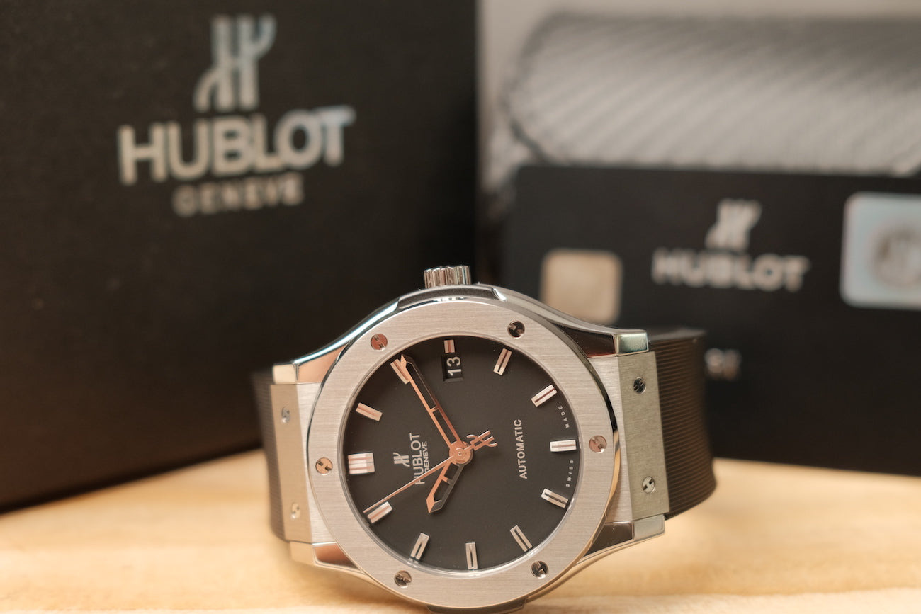 Hublot Classic Fusion Titanium  511NX1170RX Original Papiere