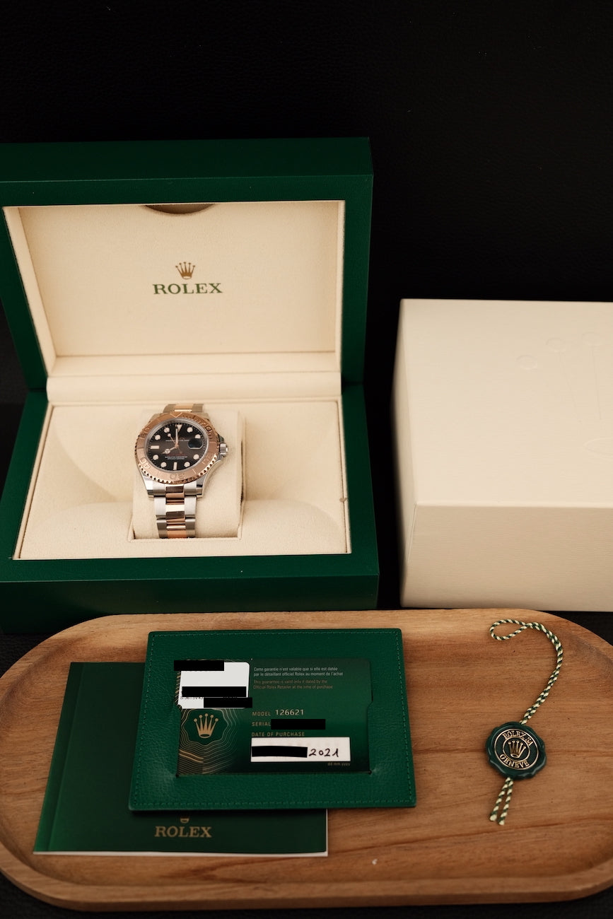 Rolex Yacht-Master  126621 Box + og. Papiere S/RG