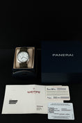 Cargar la imagen en la vista de la galería, Panerai Radiomir PAM01384 Box + og. Papiere White Dial, German Delivered, First Buyer's Invoice
