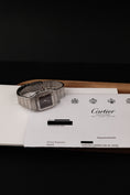 Load image into Gallery viewer, Cartier Santos Carrée  2960 Service Papers/Extrakt "Burgundy", Cartier Service 2025
