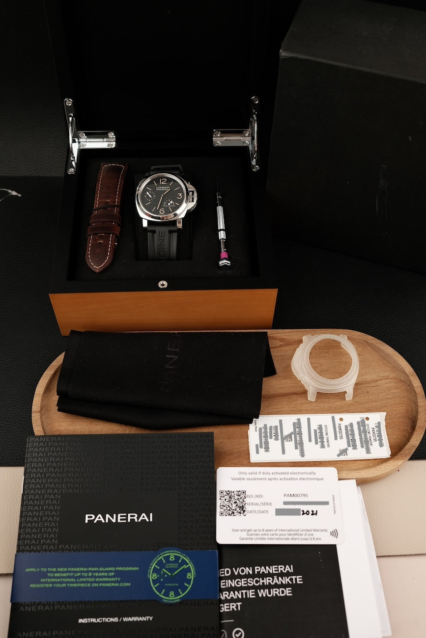 Panerai Luminor 8 Days PAM00795 Box + og. Papiere