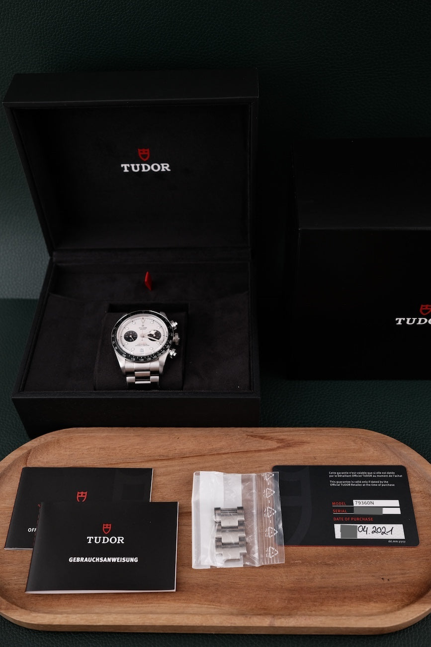 Tudor Black Bay Chrono 79360N Box + og. Papiere Panda