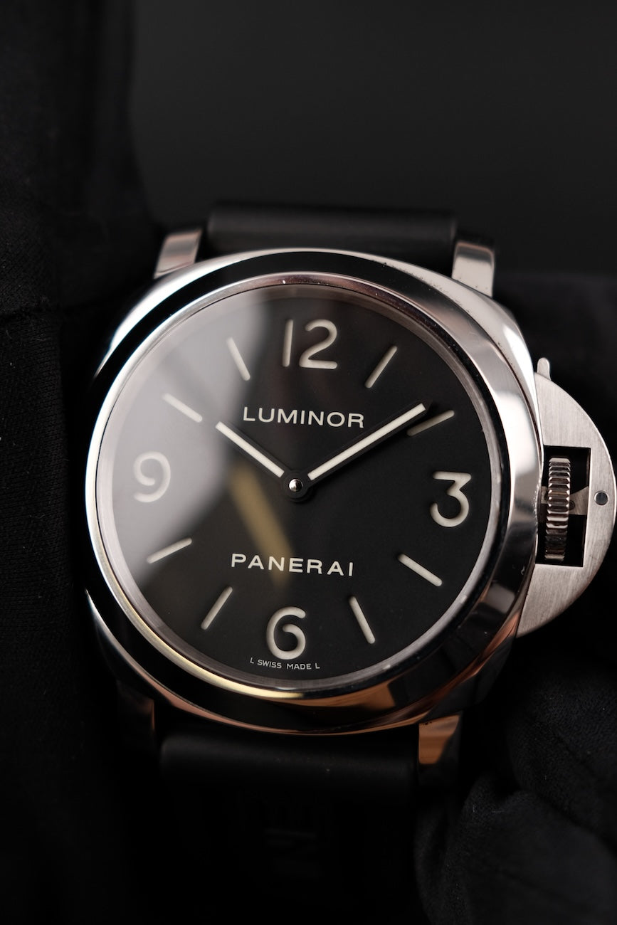 Panerai Luminor Base PAM00112 Box + og. Papiere