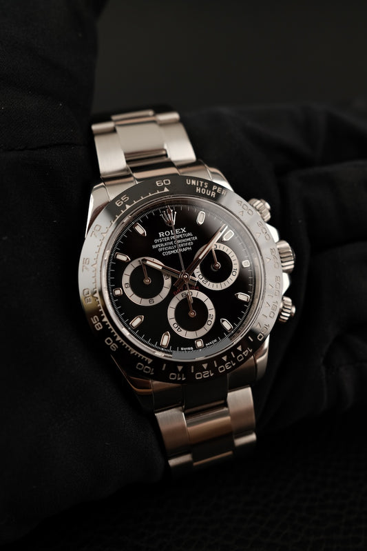 Rolex Daytona Ceramic Black 116500LN Box + og. Papiere LC100