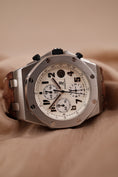 Charger l'image dans la visionneuse de la galerie, Audemars Piguet Royal Oak Offshore Chronograph 26020ST.OO.D091CR.01.A Box + og. Papiere Safari, Serviced, German Delivered
