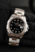 Bild in Galerie-Betrachter laden, Rolex Explorer II 16570 Box + og. Papiere Black Dial, Serviced, A-Series
