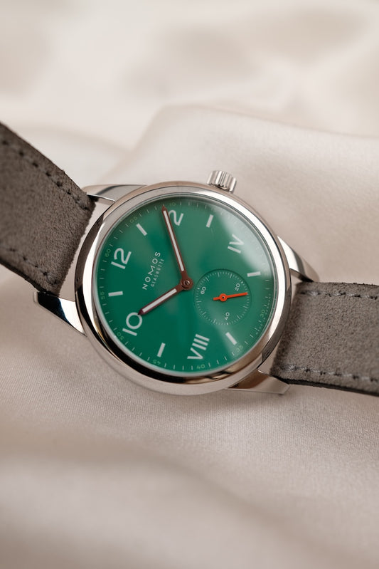 Nomos Club Campus Electric Green 715 Box + og. Papiere