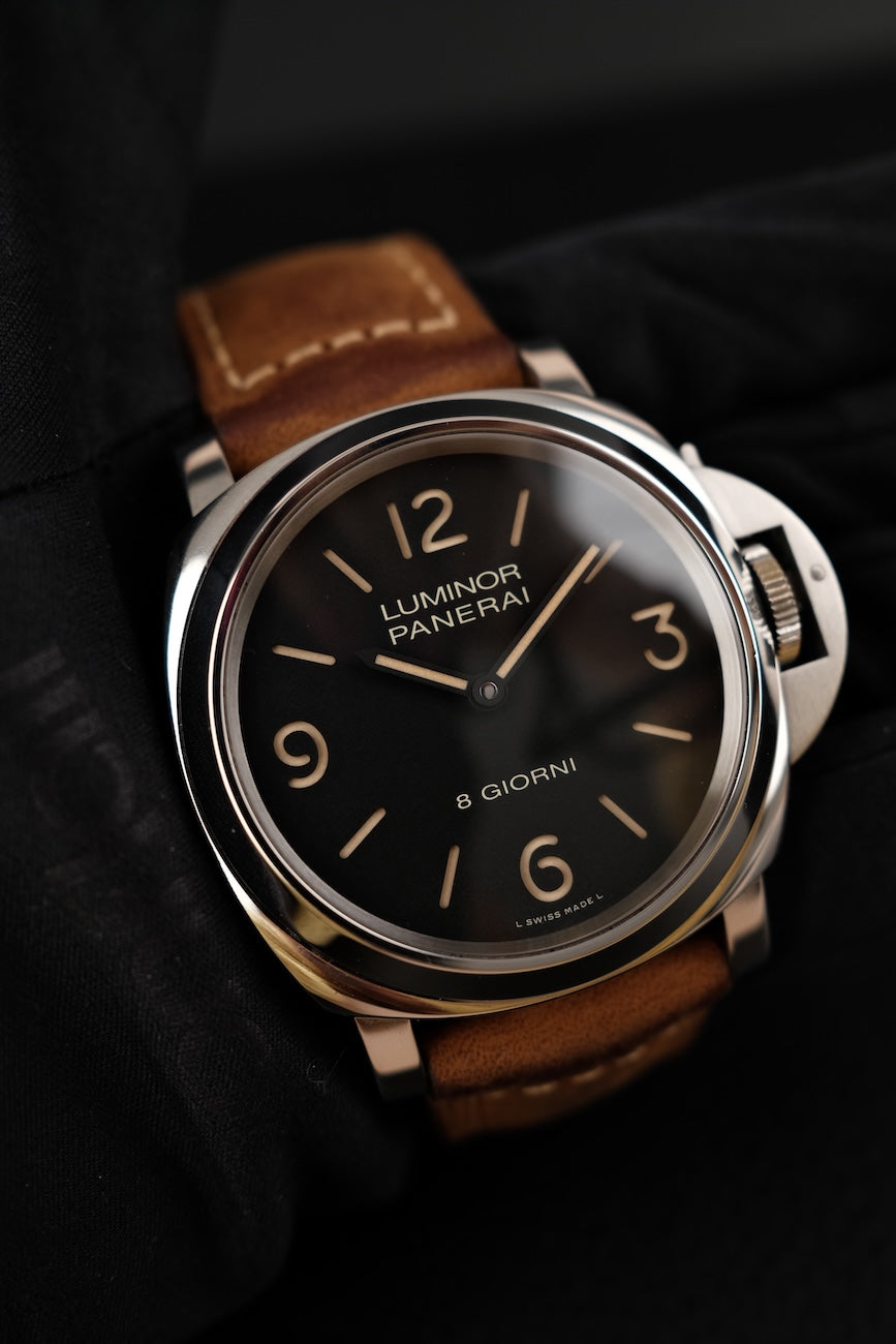 Panerai Luminor Base 8 Giorni PAM00914  Box + og. Papiere 8 Days Power Reserve