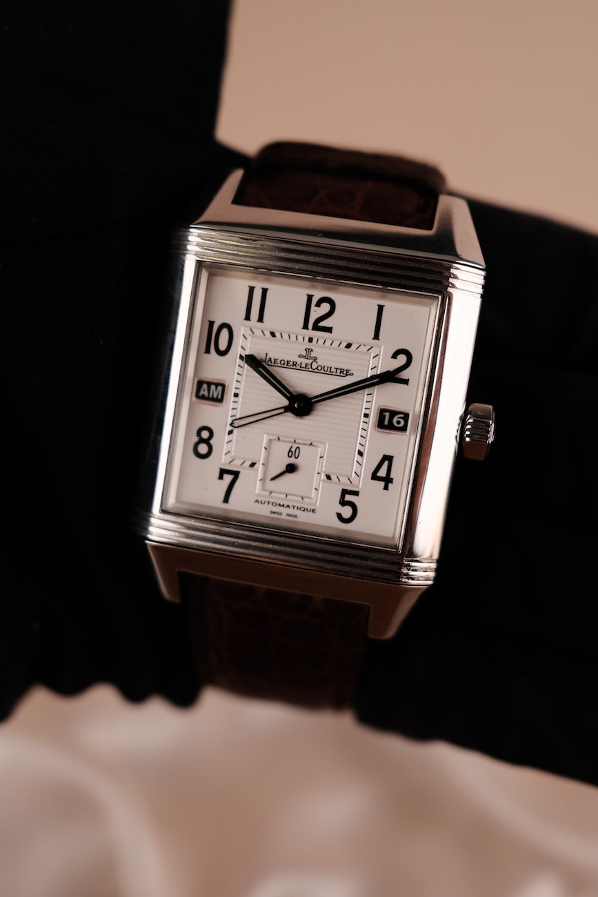 Jaeger-LeCoultre Reverso Squadra GMT 230877 Box + og. Papiere