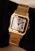 Bild in Galerie-Betrachter laden, Cartier Santos Carrée 2960 18k Gelbgold TOP ZUSTAND
