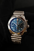 Bild in Galerie-Betrachter laden, Breitling Chronomat B01 42 AB0134 Box + og. Papiere Blue Dial, 99% New, First Buyers Invoice, German Delivered
