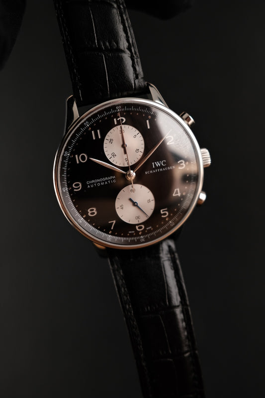 IWC Portugieser Chronograph IW371404 Service Papers/Extrakt