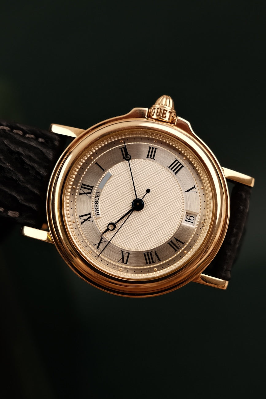 Breguet Marine BA3400 Box + og. Papiere 18k Yellow Gold