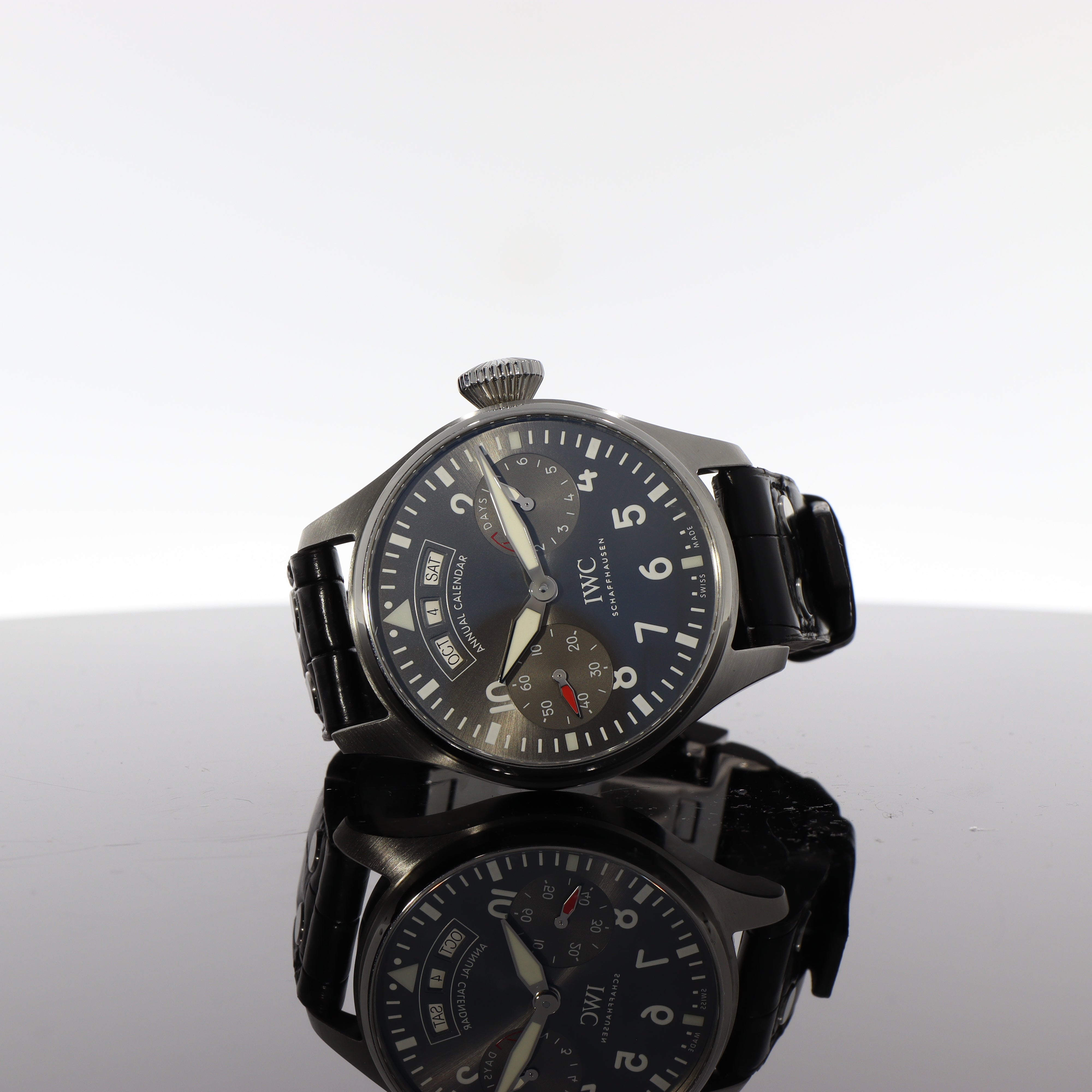 IWC Big Pilot s Watch Annual Calendar Spitfire IW502702 Box