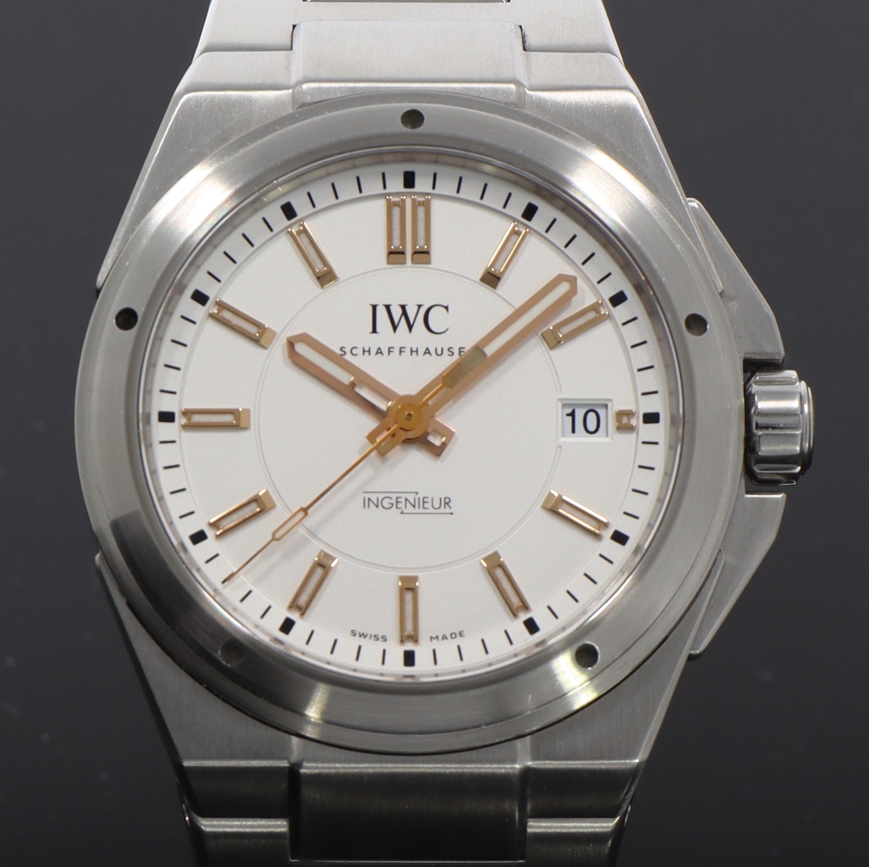 IWC Ingenieur Automatic IW323906 Golden hands and indices B P TOP